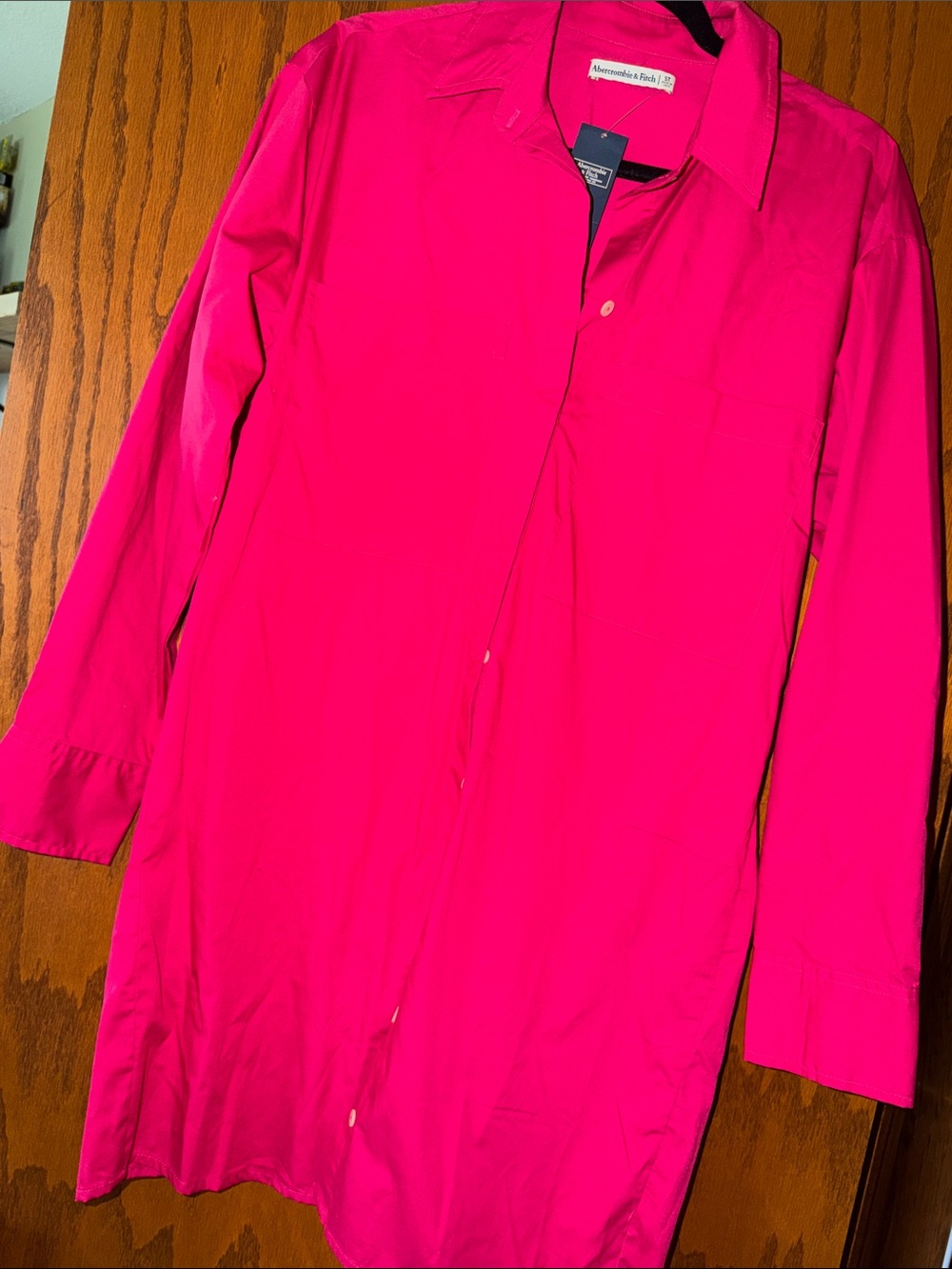 Abercrombie and Fitch dress shirt mini dress